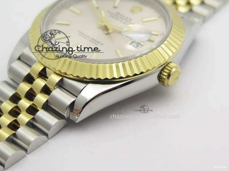 MiroTime 0223 DateJust II 41mm SS YG BP Maker Best Edition Silver Dial On New Version Jubilee Bracelet A Functional 3600